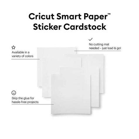 smart card printable stickers|Smart Paper™ Sticker Cardstock, White .